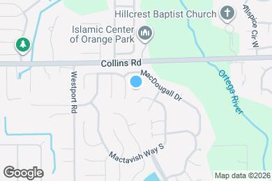 Map image of the property - 8028 Bannockburn Dr