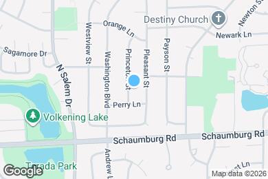 Map image of the property - 135 Princeton St