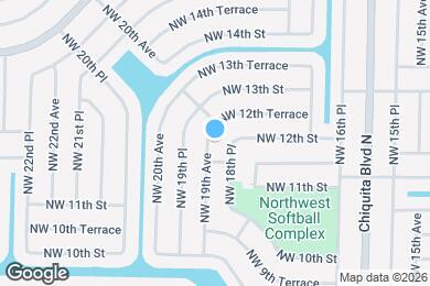 Map image of the property - 1137 NW 19th Ave