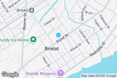 Map image of the property - 825 Pond St