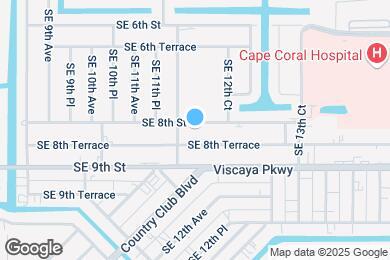 Map image of the property - 1210 SE 8th St