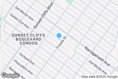 Map image of the property - 4619 Del Monte Ave