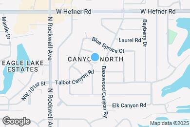 Map image of the property - 6807 Cricket Canyon Rd