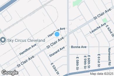 Map image of the property - 5379 Saint Clair Ave