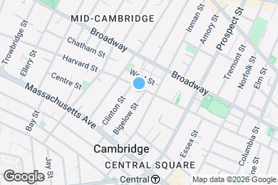 Map image of the property - 284 Harvard St