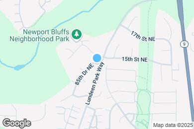 Map image of the property - 1423 85th Dr NE