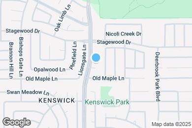 Map image of the property - 8507 Opalwood Ct
