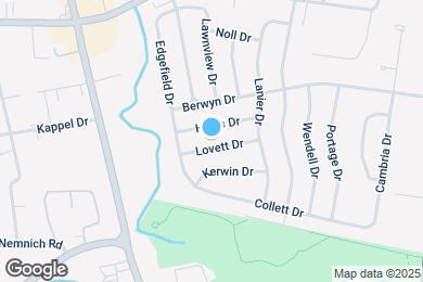 Map image of the property - 2223 Lovett Dr