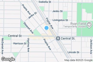 Map image of the property - 2619 Prairie Ave