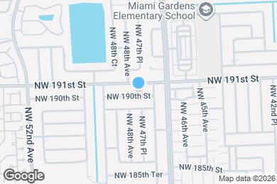 Map image of the property - 4761 NW 190th St