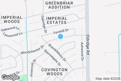 Map image of the property - 13603 Woodchester Dr