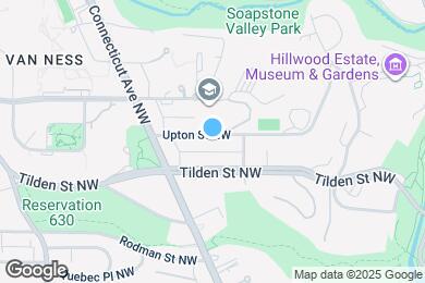 Map image of the property - 2922 Upton St NW