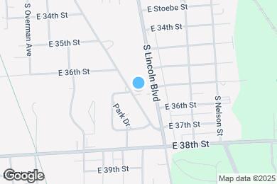 Map image of the property - 3619 S Home Ave