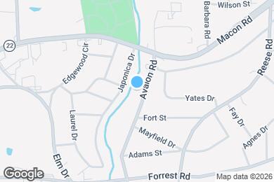 Map image of the property - 2621 Avalon Rd