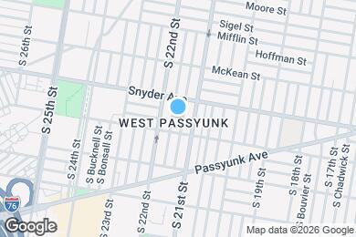 Map image of the property - 2126 S Norwood St