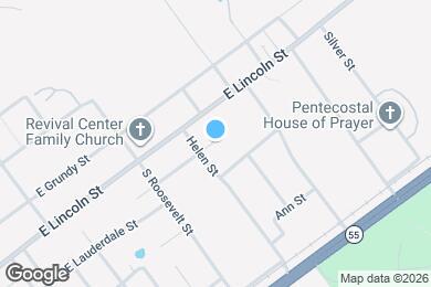 Map image of the property - 1310 E Lauderdale St