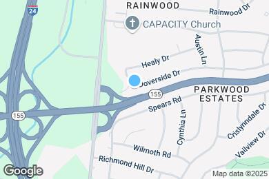Map image of the property - 3210 Doverside Dr
