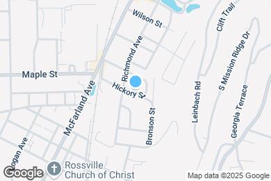 Map image of the property - 206 Hickory St