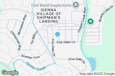 Map image of the property - 3211 Oak Park Ln