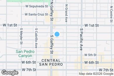Map image of the property - 664 W 3rd St