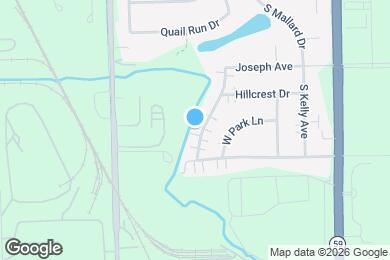 Map image of the property - 14000 Marybrook Dr