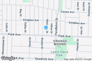 Map image of the property - 847 Marianna St