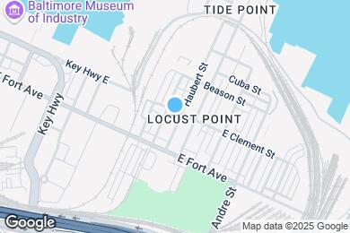 Map image of the property - 1413 E Clement St