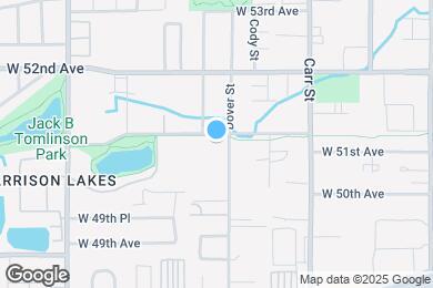 Map image of the property - 8600 W 51st Ave