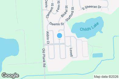 Map image of the property - 1882 Stafford Ct