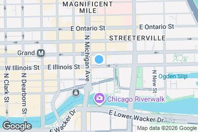 Map image of the property - 170 E Illinois St