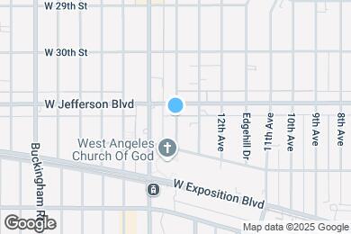 Map image of the property - 3416 1/2 Bronson Ave