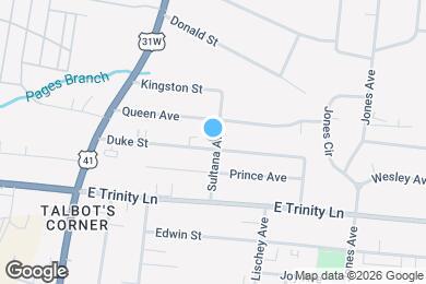 Map image of the property - 229 Duke St
