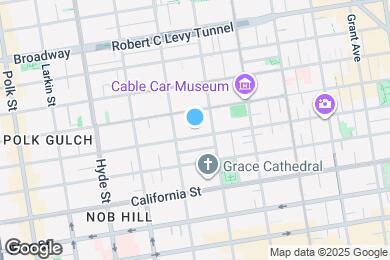 Map image of the property - 1250 Clay St