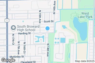 Map image of the property - 1423 Harding St