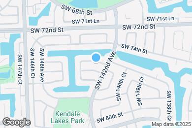 Map image of the property - 14230 SW 74th Terrace