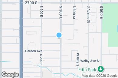 Map image of the property - 2874 S 300 E