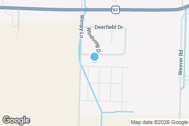 Map image of the property - 5604 Crockett Dr