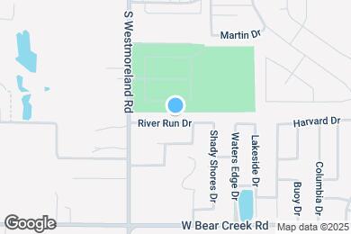 Map image of the property - 707 River Run Dr