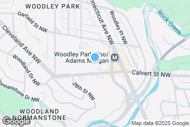 Map image of the property - Zephyr at Wardman Park