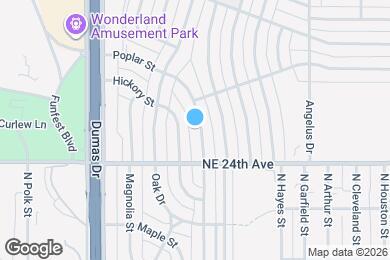 Map image of the property - 2413 Poplar St