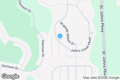 Map image of the property - 376 John's Creek Pkwy