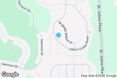 Map image of the property - 376 John's Creek Pkwy