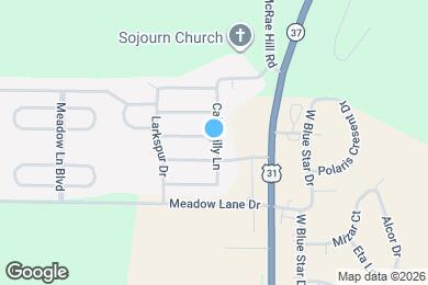 Map image of the property - 4095 Geranium Ln