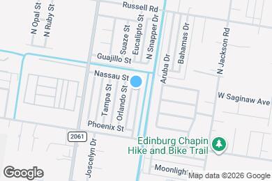 Map image of the property - 1621 Nassau St