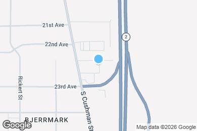 Map image of the property - 2223 S Cushman St