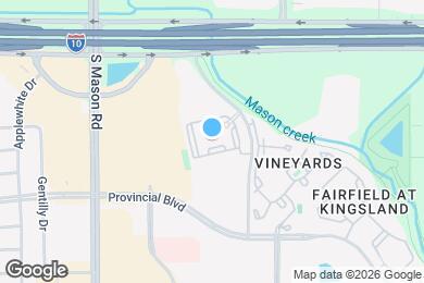 Map image of the property - 222 Mason Creek Dr
