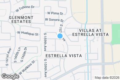 Map image of the property - 15747 W Mohave St