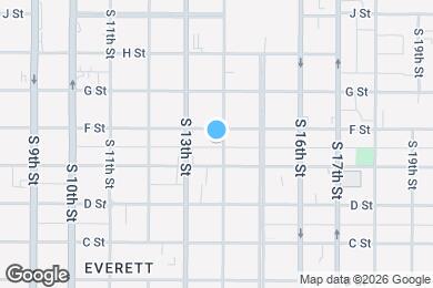 Map image of the property - 925 S 14th St