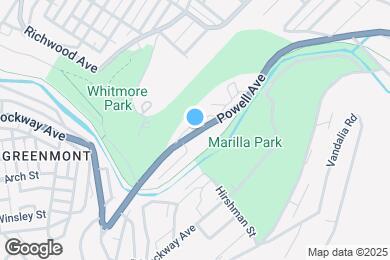 Map image of the property - 717 Powell Ave