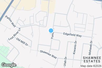 Map image of the property - 2605 Yuma Dr